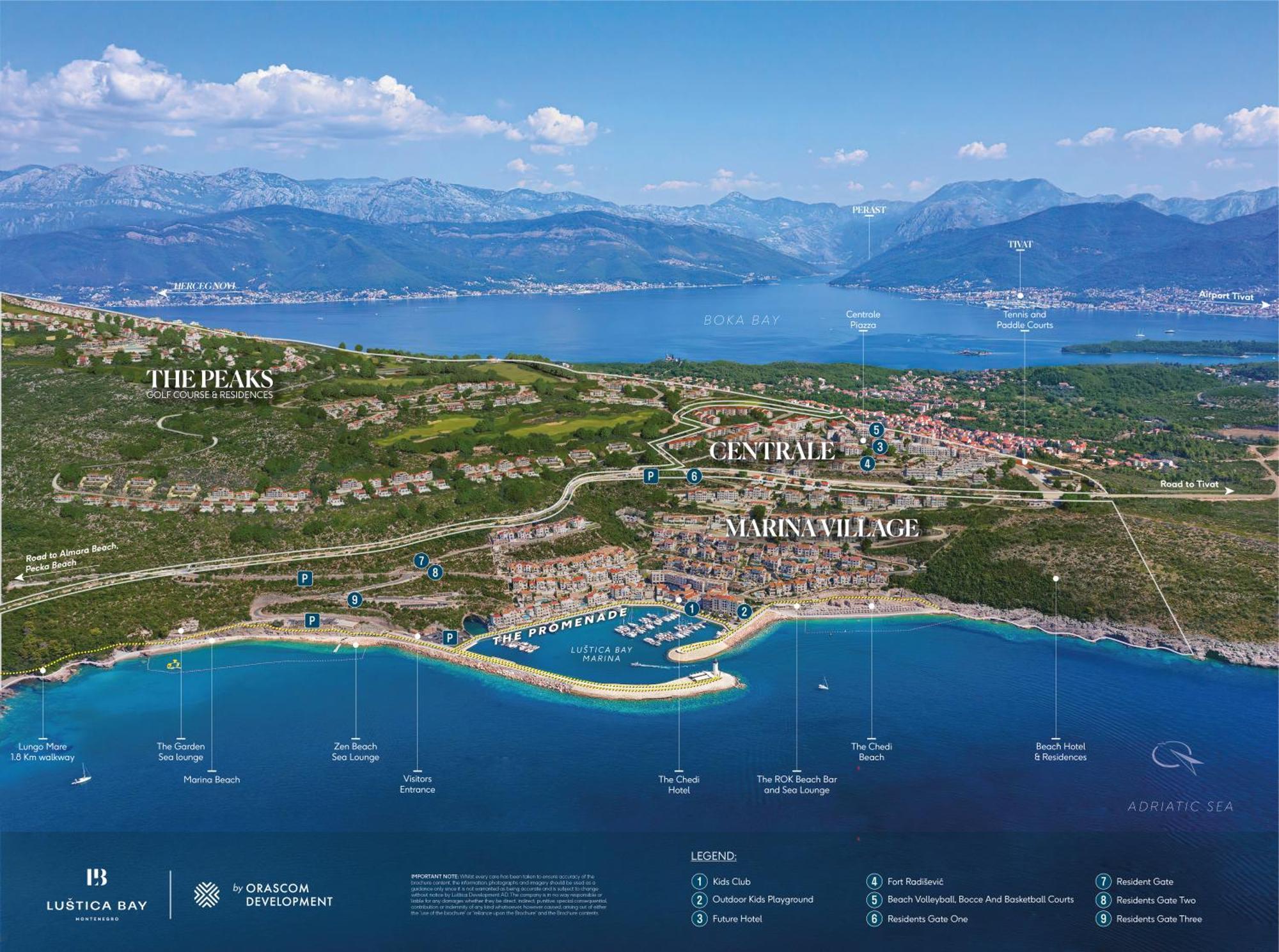 Lustica Bay Апартаменты